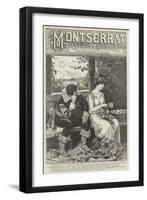 Advertisement, Montserrat Lime Fruit Juice and Cordials-null-Framed Giclee Print