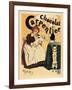 Advertisement of the Chocolate Brand 'Carpentier' (1895)-Henri Gerbault-Framed Art Print