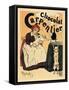 Advertisement of the Chocolate Brand 'Carpentier' (1895)-Henri Gerbault-Framed Stretched Canvas