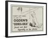 Advertisement, Ogden's Guinea-Gold Cigarettes-null-Framed Giclee Print