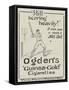 Advertisement, Ogden's Guinea-Gold Cigarettes-null-Framed Stretched Canvas