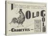 Advertisement, Old Gold Cigarettes-null-Stretched Canvas