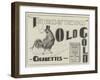 Advertisement, Old Gold Cigarettes-null-Framed Giclee Print