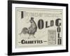 Advertisement, Old Gold Cigarettes-null-Framed Giclee Print