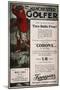 Advertisement on the cover of The Manchester Golfer, British, May 1911-Unknown-Mounted Giclee Print