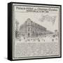 Advertisement, Palace-Hotel Des Champs-Elysees-null-Framed Stretched Canvas