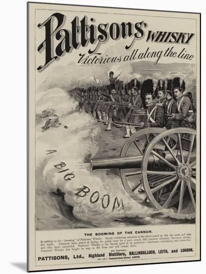 Advertisement, Pattisons' Whisky-null-Mounted Giclee Print