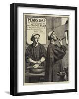 Advertisement, Pears' Soap-Henry Stacey Marks-Framed Giclee Print