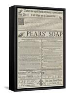 Advertisement, Pears' Soap-null-Framed Stretched Canvas