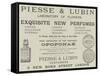 Advertisement, Piesse and Lubin-null-Framed Stretched Canvas