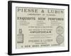 Advertisement, Piesse and Lubin-null-Framed Giclee Print