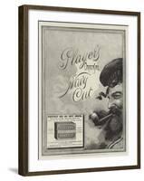 Advertisement, Player's Navy Cut-null-Framed Giclee Print