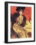 Advertisement. "Rioja Wine.modernist Style. Early 20th Century. Spain-Ramon Casas-Framed Giclee Print