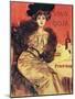 Advertisement. "Rioja Wine.modernist Style. Early 20th Century. Spain-Ramon Casas-Mounted Giclee Print