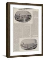 Advertisement, Saltaire-null-Framed Giclee Print
