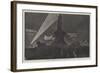 Advertisement, Scene in Trafalgar Square on the Night of 21 October-null-Framed Giclee Print