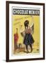 Advertisement Sign for 'Chocolat Menier', 1893-null-Framed Art Print