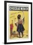 Advertisement Sign for 'Chocolat Menier', 1893-null-Framed Art Print