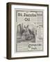 Advertisement, St Jacobs Oil-null-Framed Giclee Print