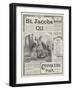 Advertisement, St Jacobs Oil-null-Framed Giclee Print