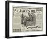 Advertisement, St Jacobs Oil-null-Framed Giclee Print