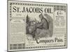 Advertisement, St Jacobs Oil-null-Mounted Giclee Print