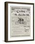 Advertisement, St Jacobs Oil-null-Framed Giclee Print