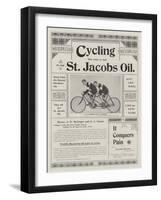 Advertisement, St Jacobs Oil-null-Framed Giclee Print