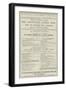 Advertisement, State Funeral of the Duke of Wellington-null-Framed Giclee Print