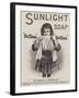 Advertisement, Sunlight Soap-William Powell Frith-Framed Giclee Print