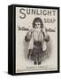 Advertisement, Sunlight Soap-William Powell Frith-Framed Stretched Canvas