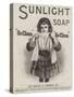 Advertisement, Sunlight Soap-William Powell Frith-Stretched Canvas