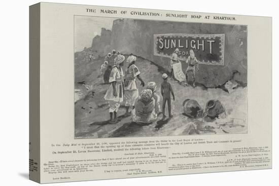 Advertisement, Sunlight Soap-Henry Charles Seppings Wright-Stretched Canvas
