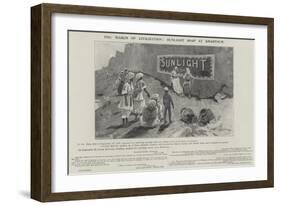 Advertisement, Sunlight Soap-Henry Charles Seppings Wright-Framed Giclee Print