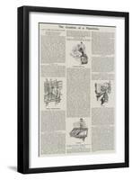 Advertisement, the Creation of a Pianoforte-null-Framed Giclee Print