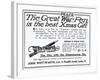 Advertisement 'The Great War Pen Is the Best Xmas Gift'-null-Framed Giclee Print