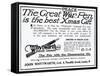Advertisement 'The Great War Pen Is the Best Xmas Gift'-null-Framed Stretched Canvas