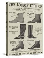 Advertisement, the London Shoe Company-null-Stretched Canvas