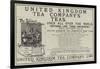 Advertisement, United Kingdom Tea Company-null-Framed Giclee Print