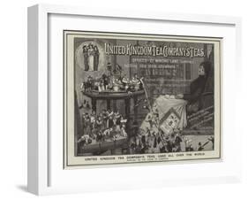 Advertisement, United Kingdom Tea Company-null-Framed Giclee Print