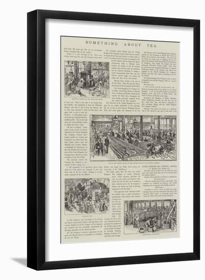 Advertisement, United Kingdom Tea Company-null-Framed Giclee Print