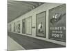 Advertisements for Beer and Port, Holborn Underground Tram Station, London, 1931-null-Mounted Premium Photographic Print