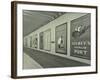 Advertisements for Beer and Port, Holborn Underground Tram Station, London, 1931-null-Framed Photographic Print