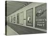 Advertisements for Beer and Port, Holborn Underground Tram Station, London, 1931-null-Stretched Canvas