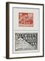 Advertisements For Ink and Writing Pens-Isabella Beeton-Framed Giclee Print