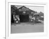 Advertisements for Popular Malaria Cure, Natchez, Mississippi, c.1935-Ben Shahn-Framed Photo