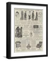 Advertisements-Alfred Crowquill-Framed Giclee Print