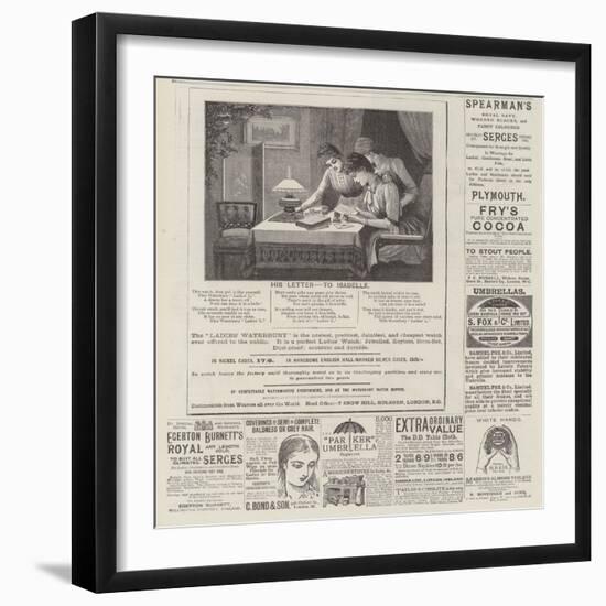 Advertisements-null-Framed Giclee Print