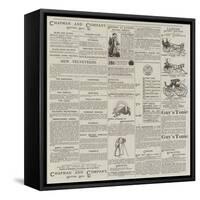 Advertisements-null-Framed Stretched Canvas