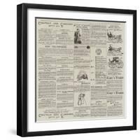 Advertisements-null-Framed Giclee Print